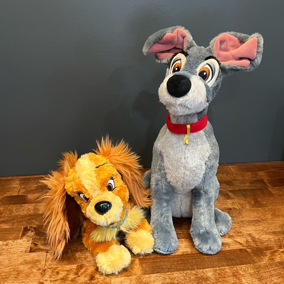 Disney Other - Disney plush Lady & the Tramp